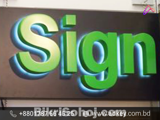 Best LED Sign Display Board Make By adkey Limited in BD